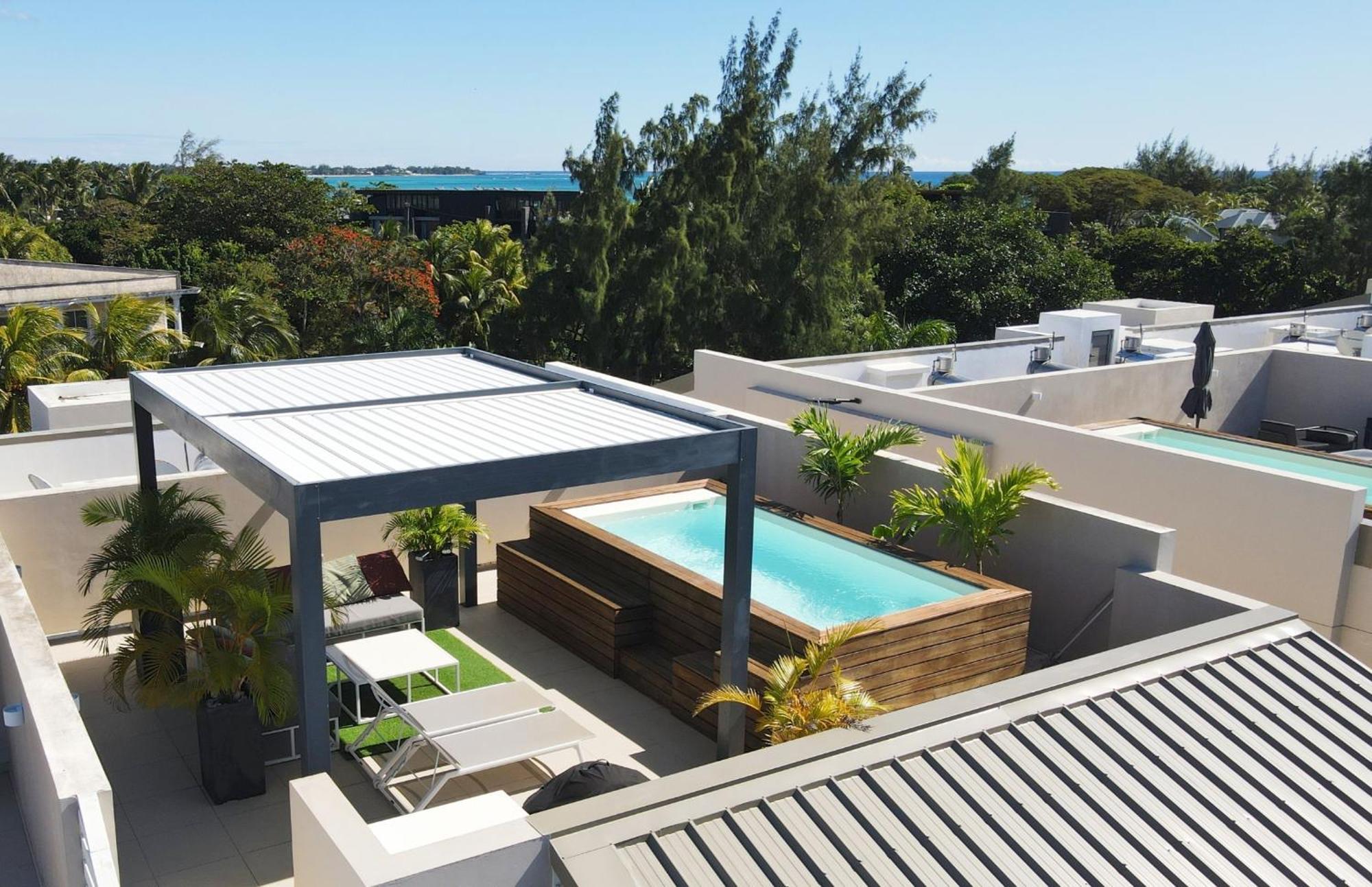 Villa Eden-2 Bedrooms With Private Rooftop Terrace & Pool, Access To Private Beachclub, Ki Residences, Pereybere - Managed By Ksn Гранд-Бэй Экстерьер фото